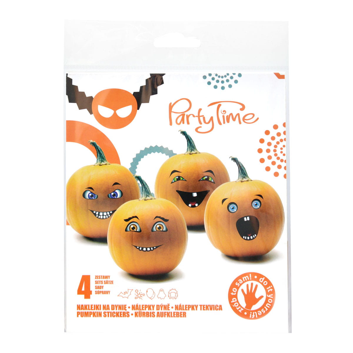 Naklejki na dynie Arpex Halloween HA9777
